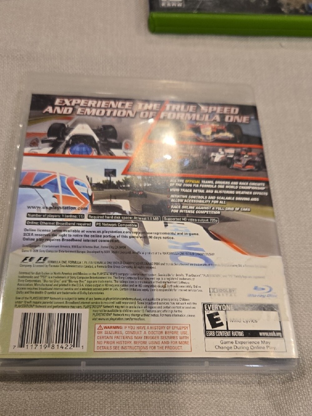 Sony Formula 1 Racing Game Ps3 - Picture 2 of 5